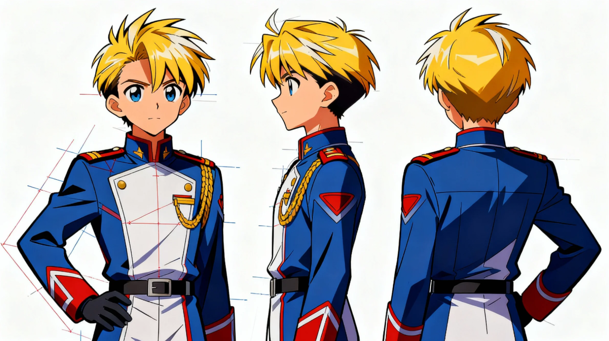 Immagine di rotazione di anime