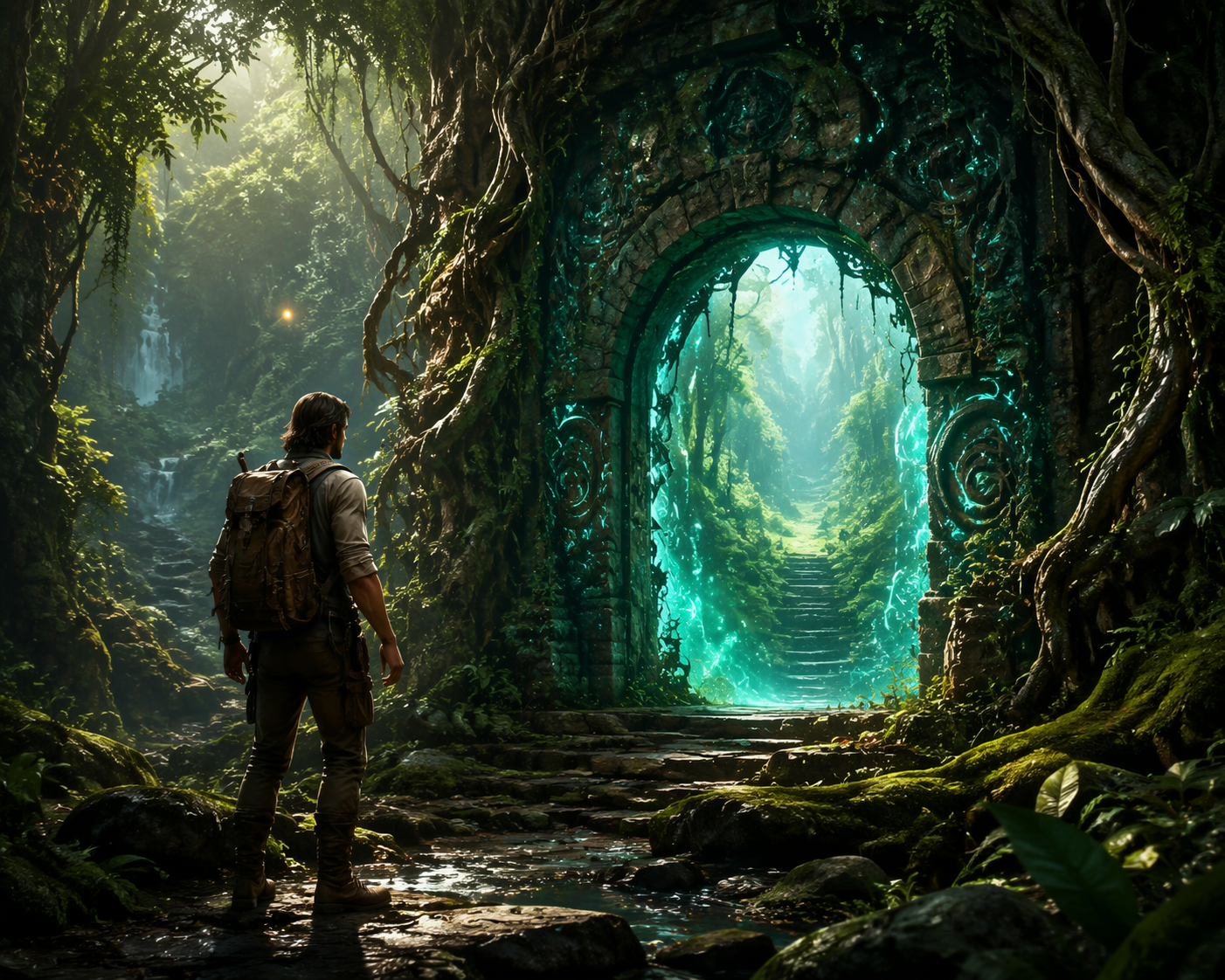 Dreamina prompt scene AI prompts prompt example 1: Cinematic Forest Scene