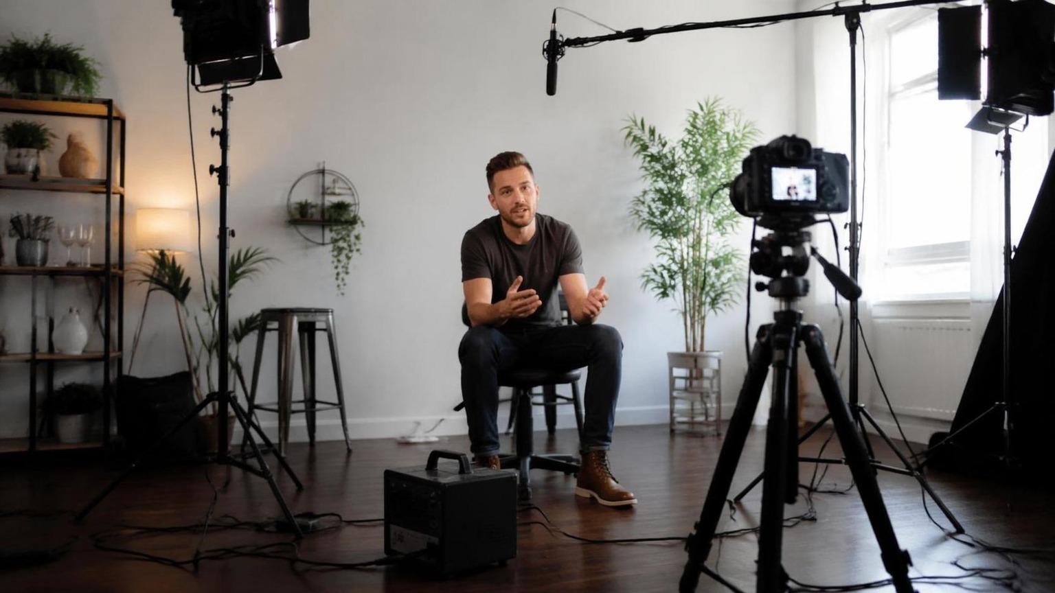 Dreamina rimuove i fili dal prompt video esempio 6: Preparare un test prima e dopo