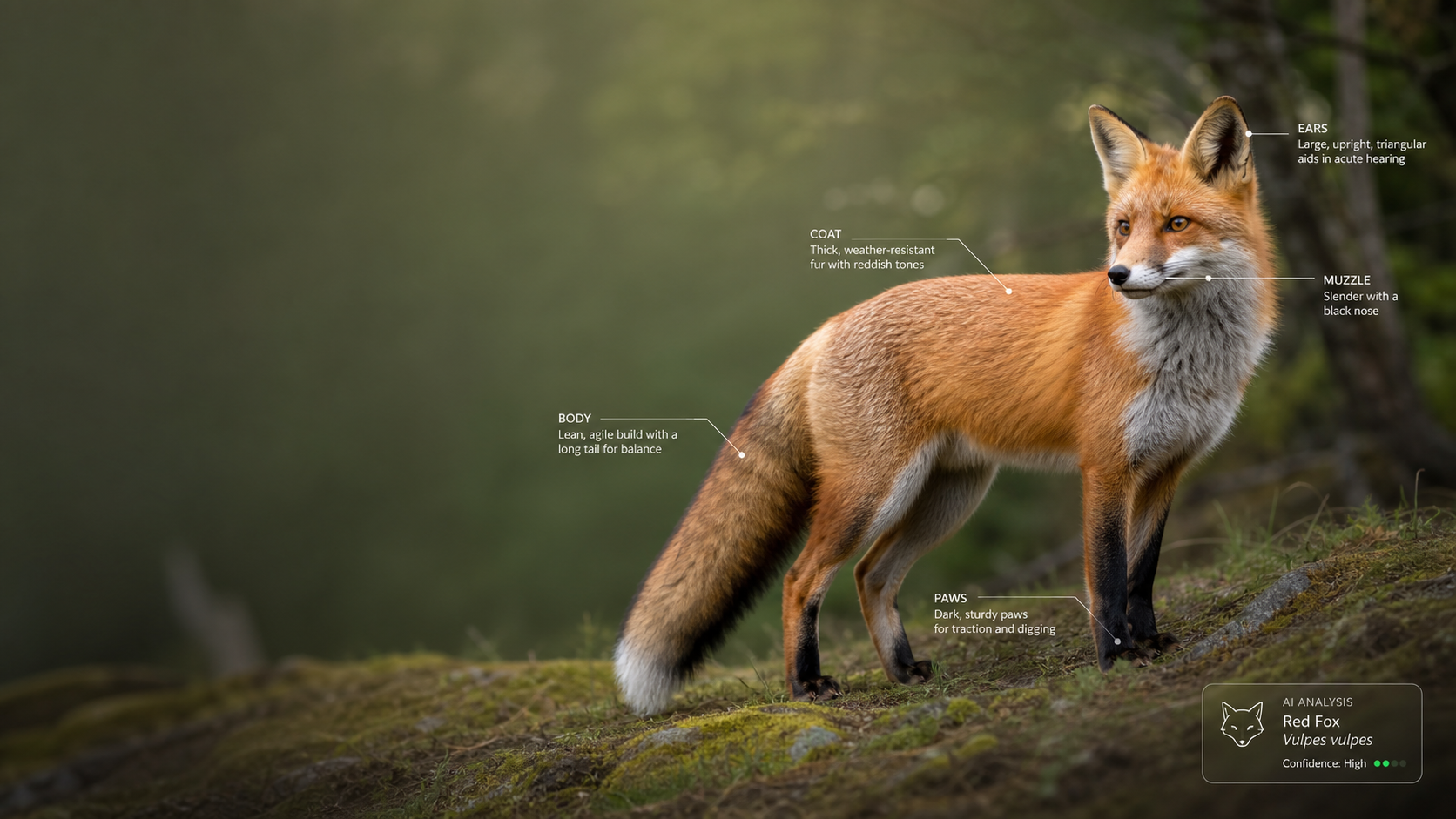 IA Resultado da análise do Identificador de Raça de IA Aves