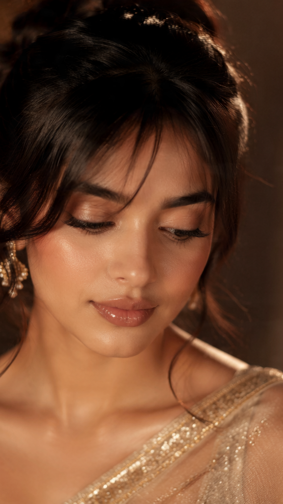 prompt seen girl saree