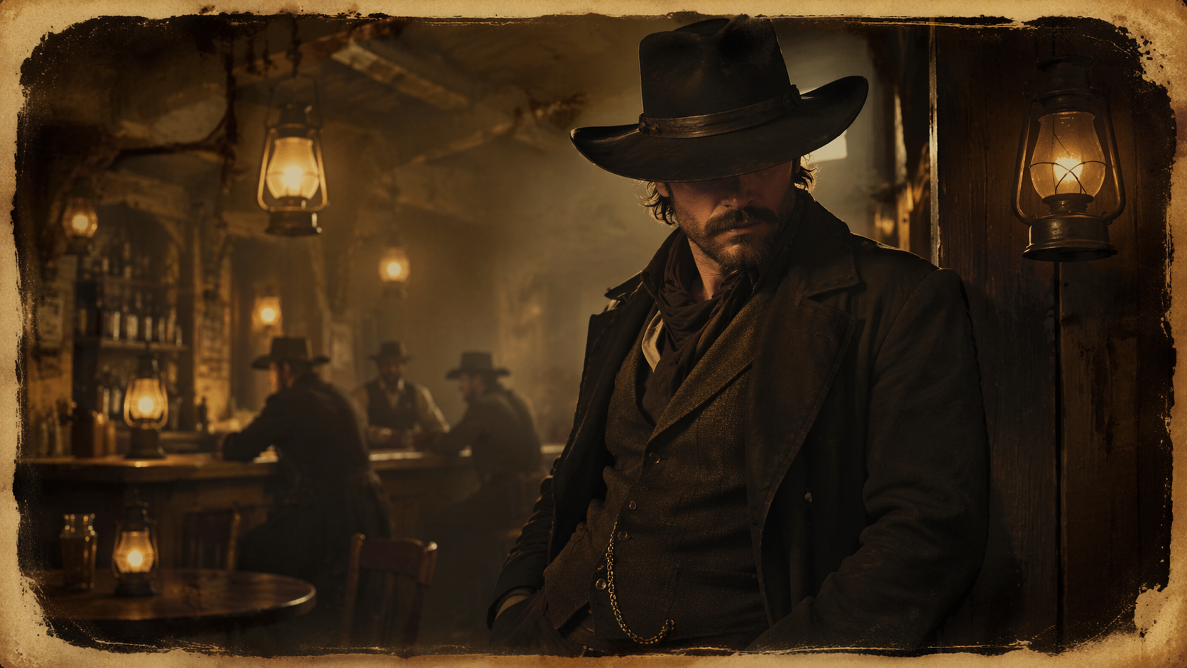 Dreamina Old West Wanted Poster prompt example 6: Old Paper Western