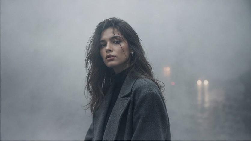 Ultra Realistic Cinematic Fog Portrait Prompt halimbawa 2