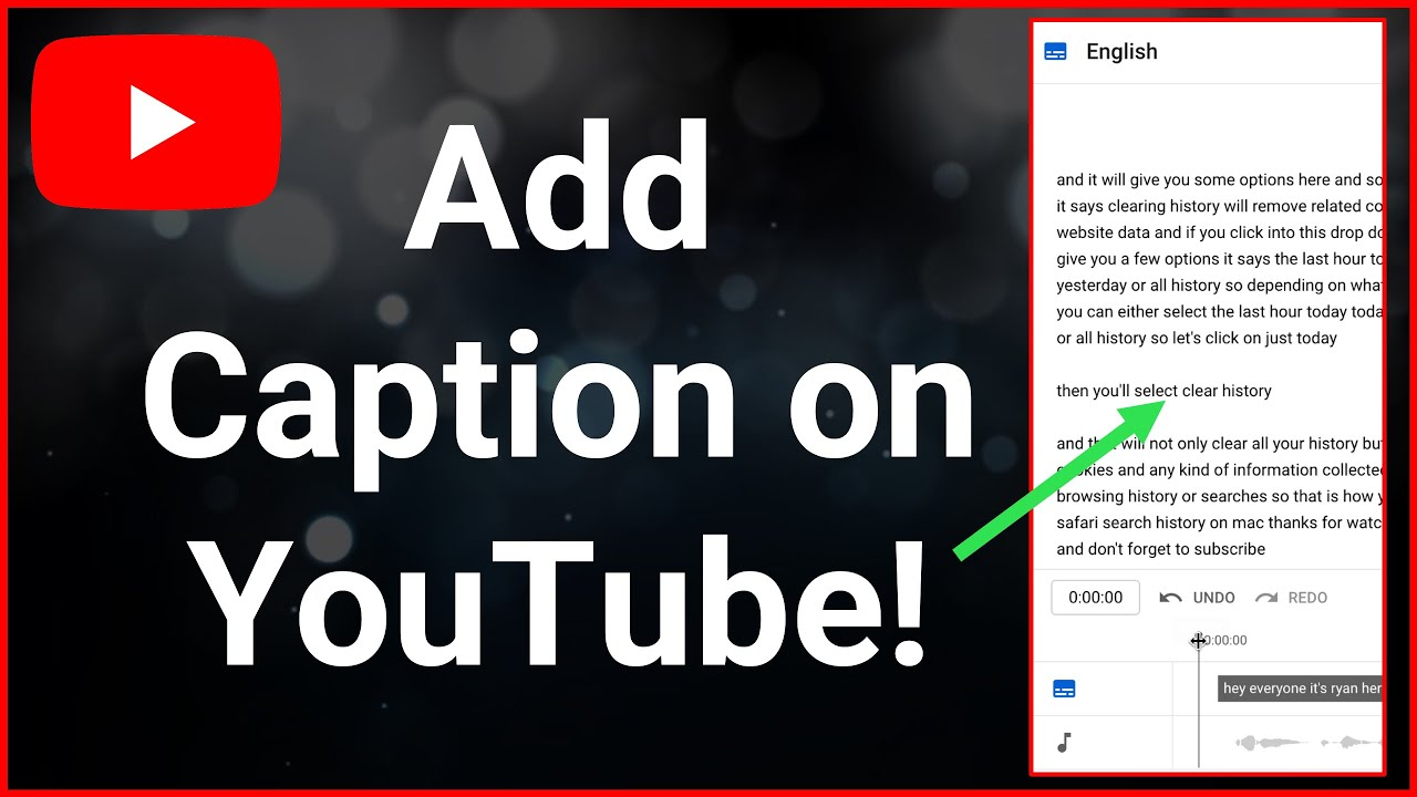 Що таке генератор субтитрів для відео на YouTube?