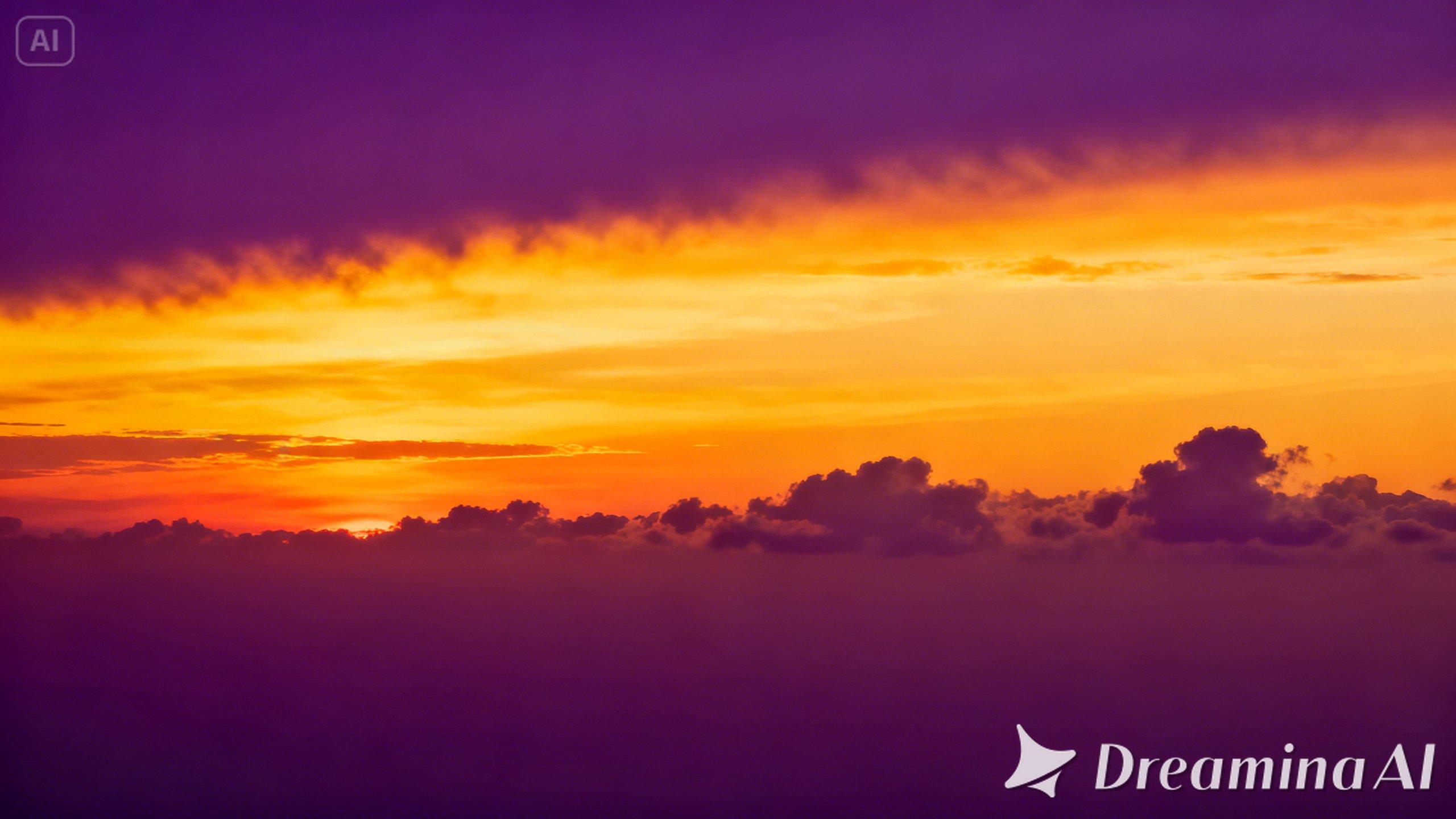 Fondo de pantalla con gradiente de atardecer