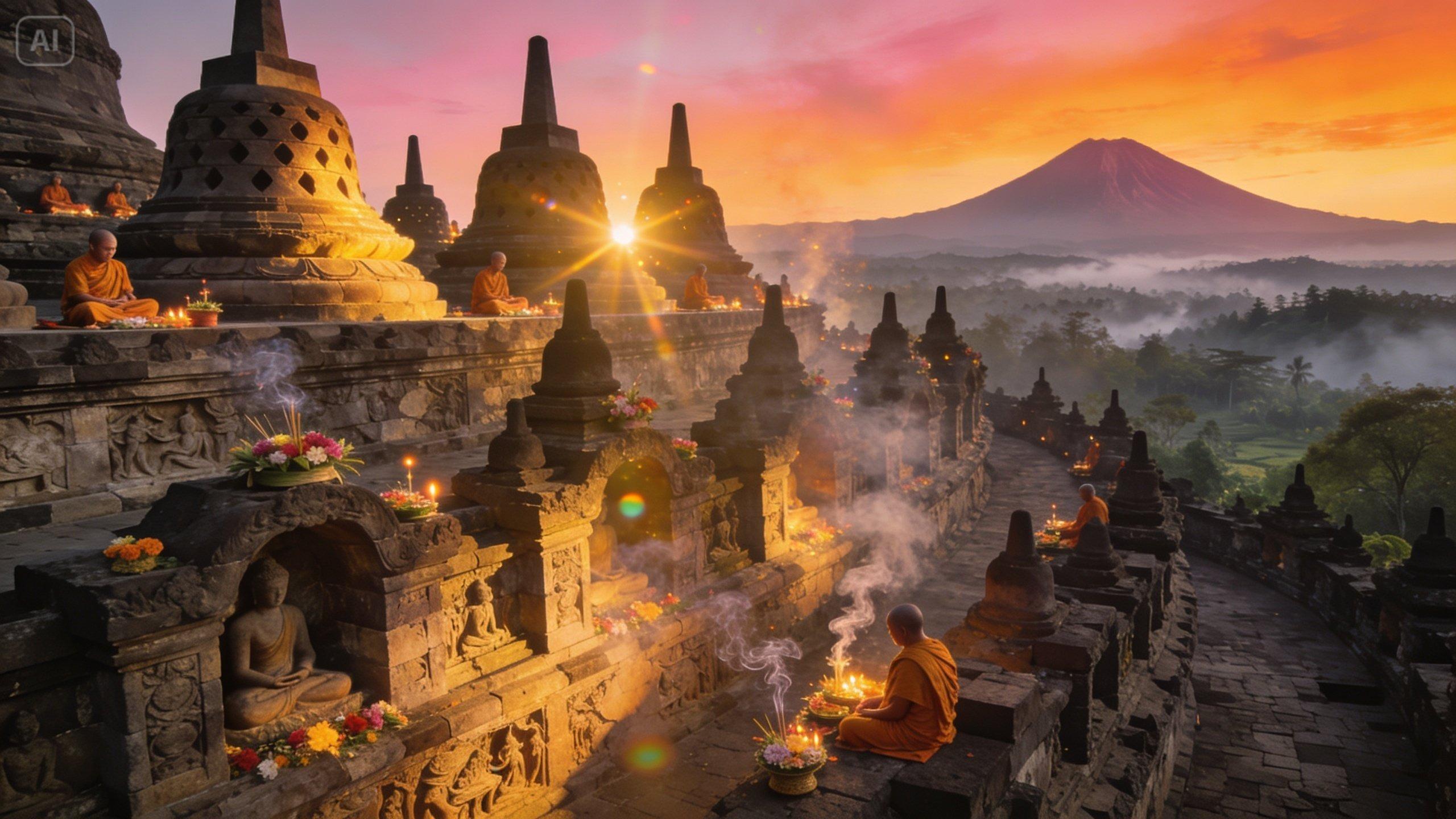 vesak day ai video feature