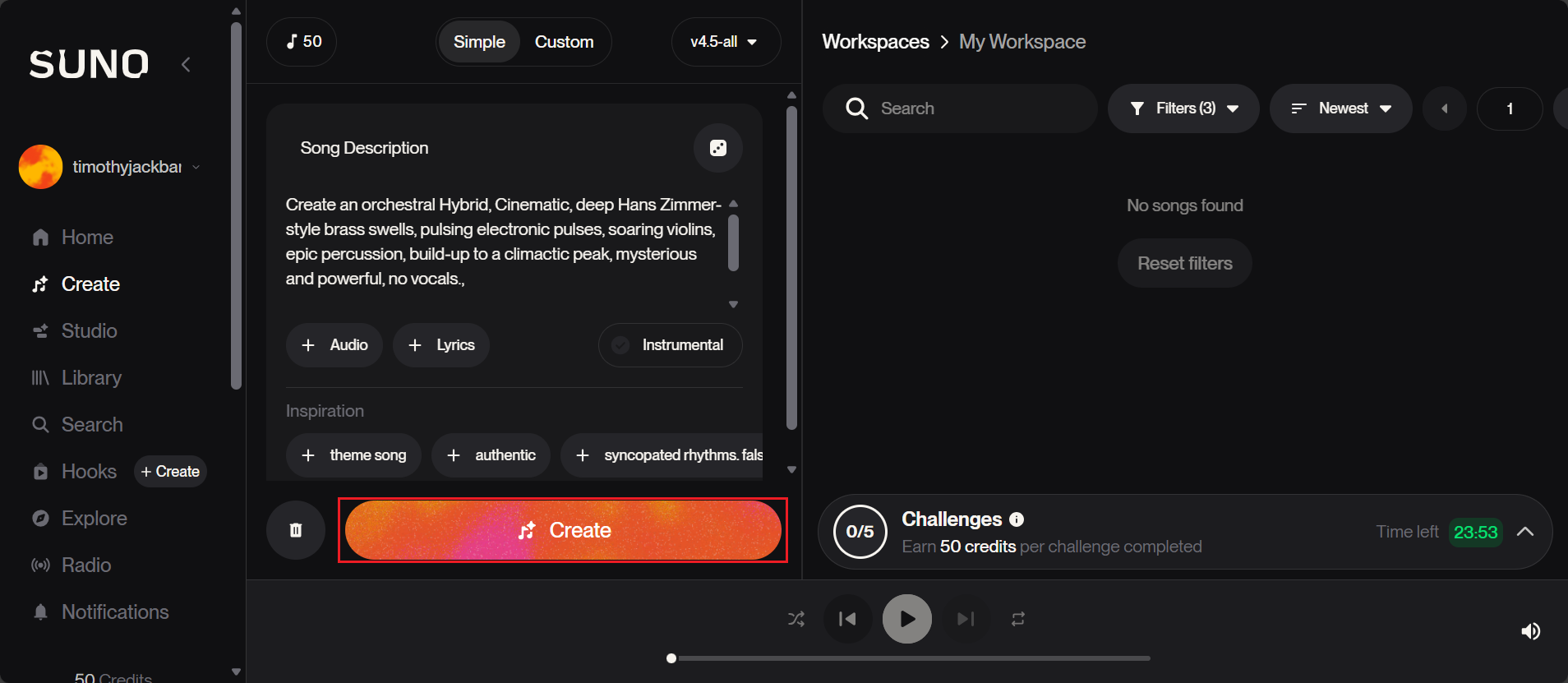 Musik erstellen