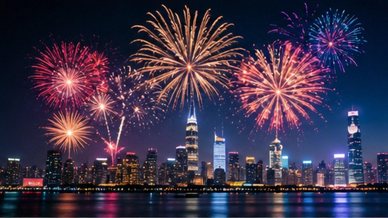 AI Fireworks Video Generator prompt Ergebnis 1