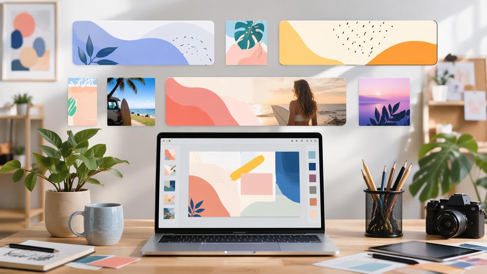 Dreamina ezdraw ai image generator prompting Beispiel 4: Soziale Banner Idee