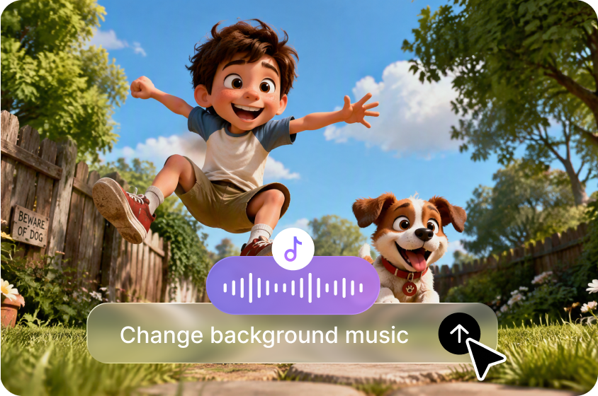 Elevate content with custom sound