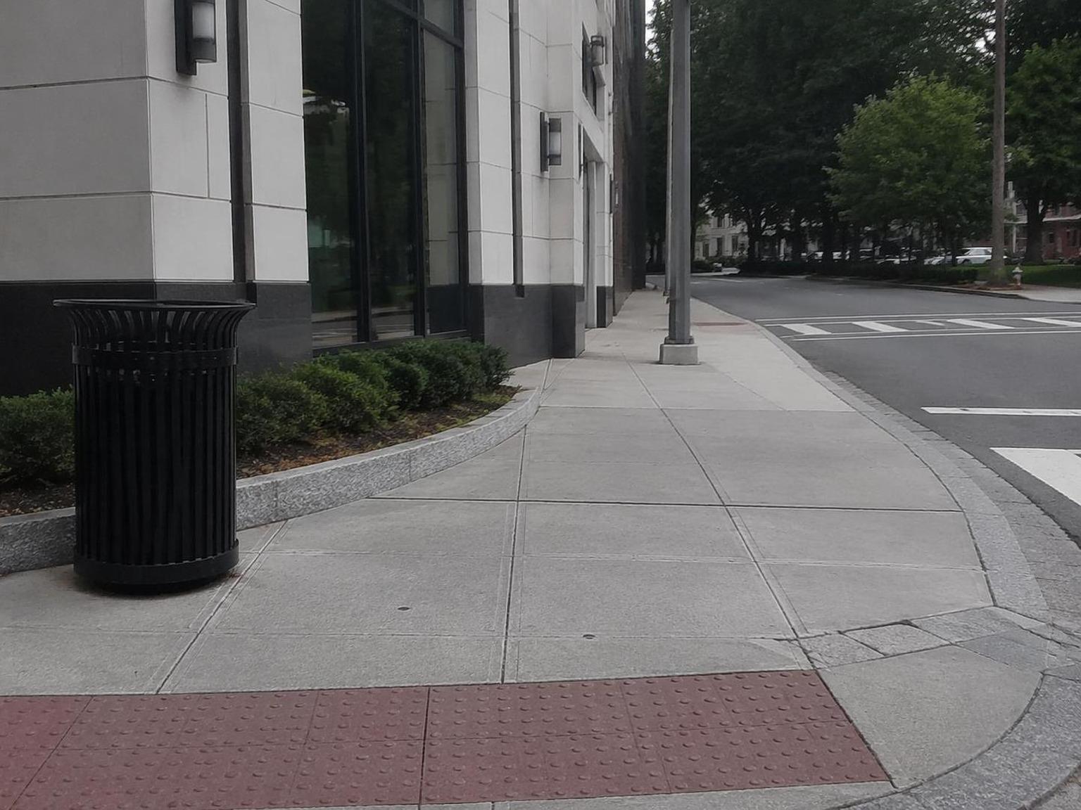 Dreamina remove trash can from video prompt example 2: Repair the background naturally