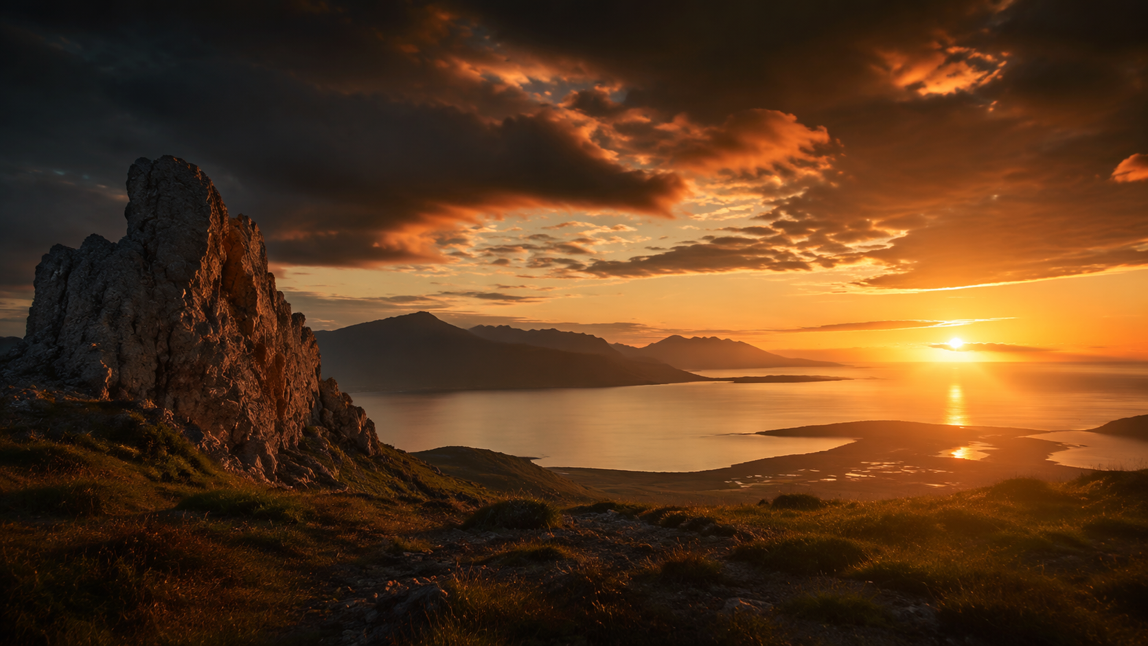 Dreamina AI Color Grading Prompts prompt example 3: Moody Film Landscape