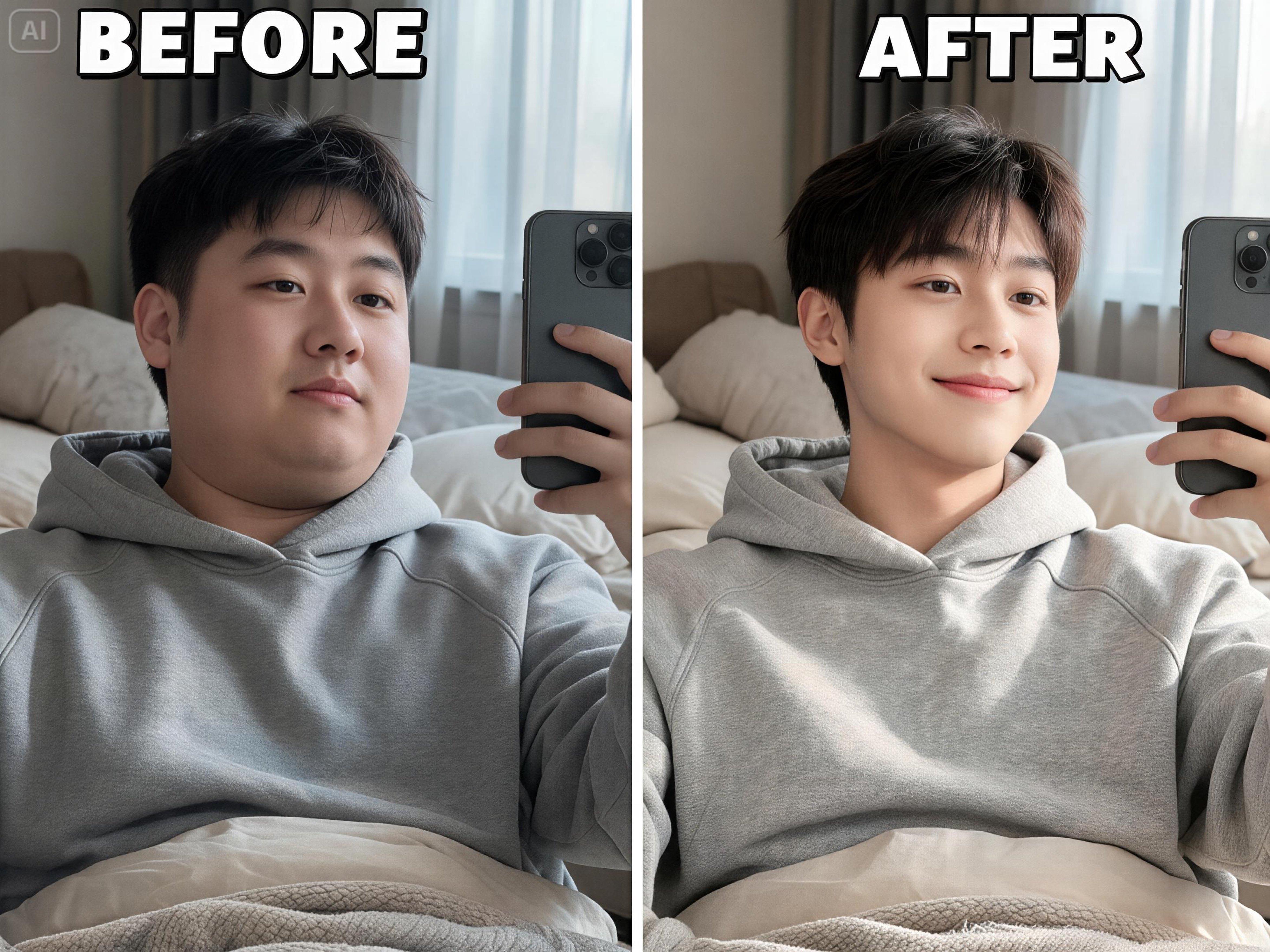 Prompt for a casual selfie 
