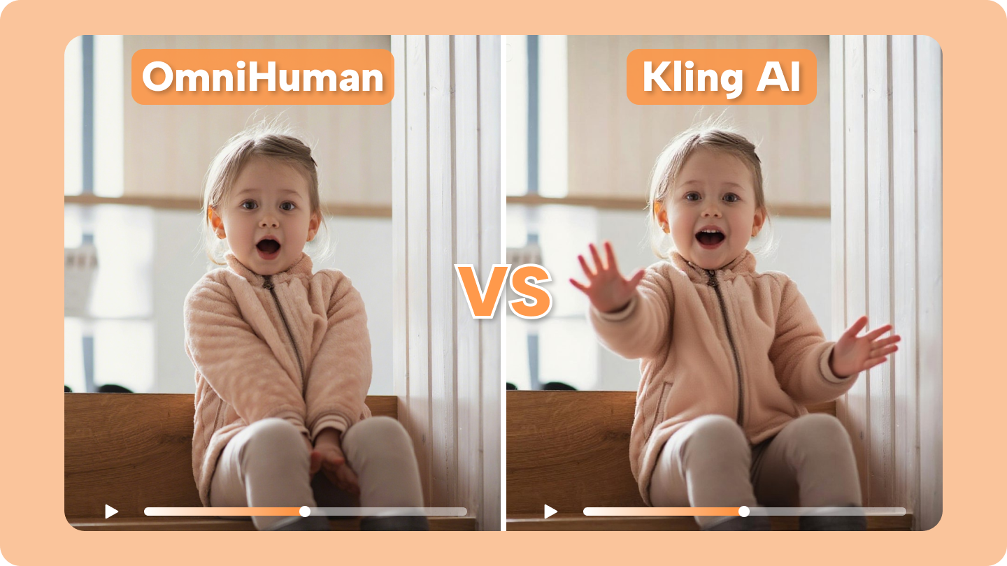 omnihuman เทียบกับ Kling AI