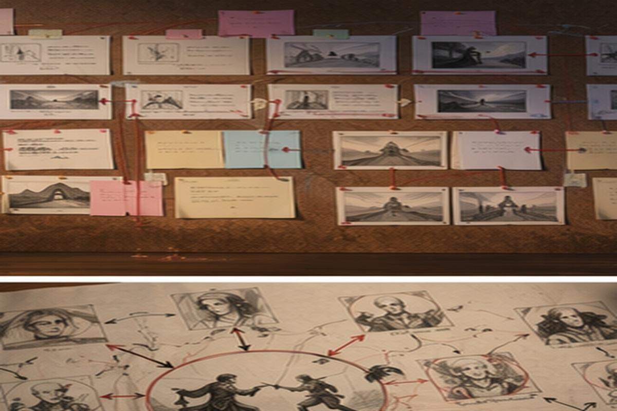 Scene Generator Writing conflict scene topic-relevant visual