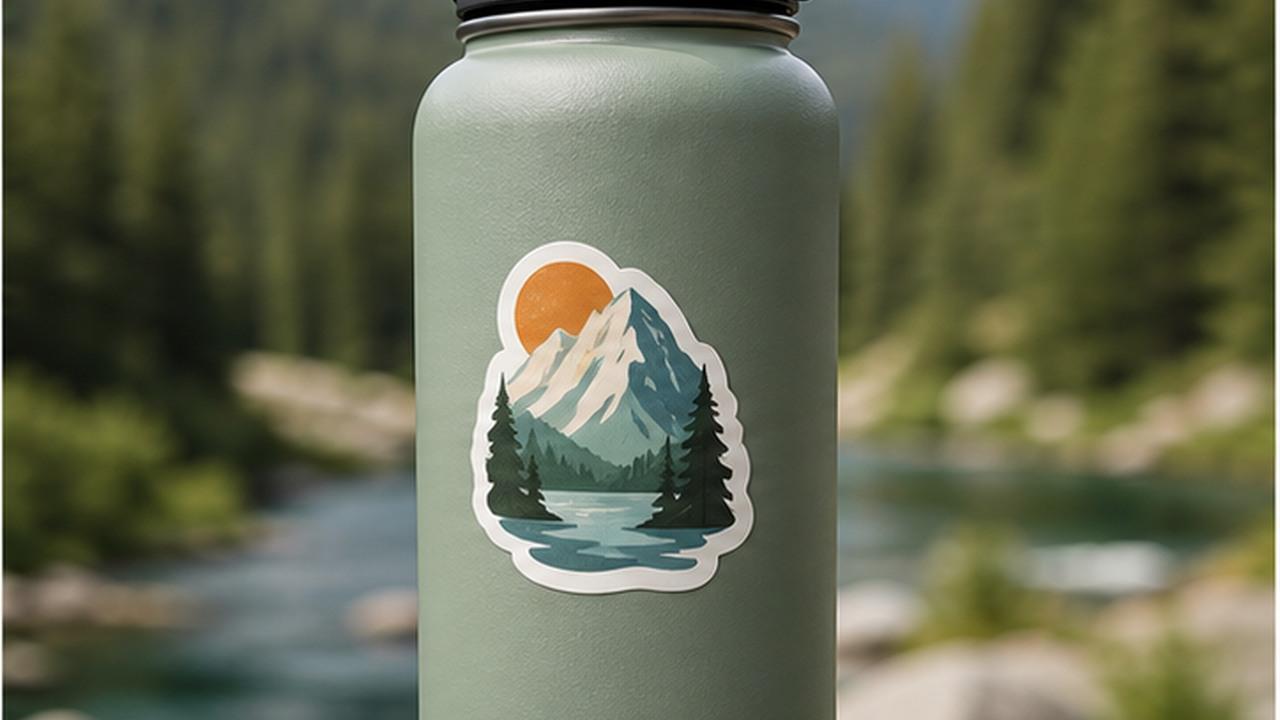 Sticker Mockup prompt result 2