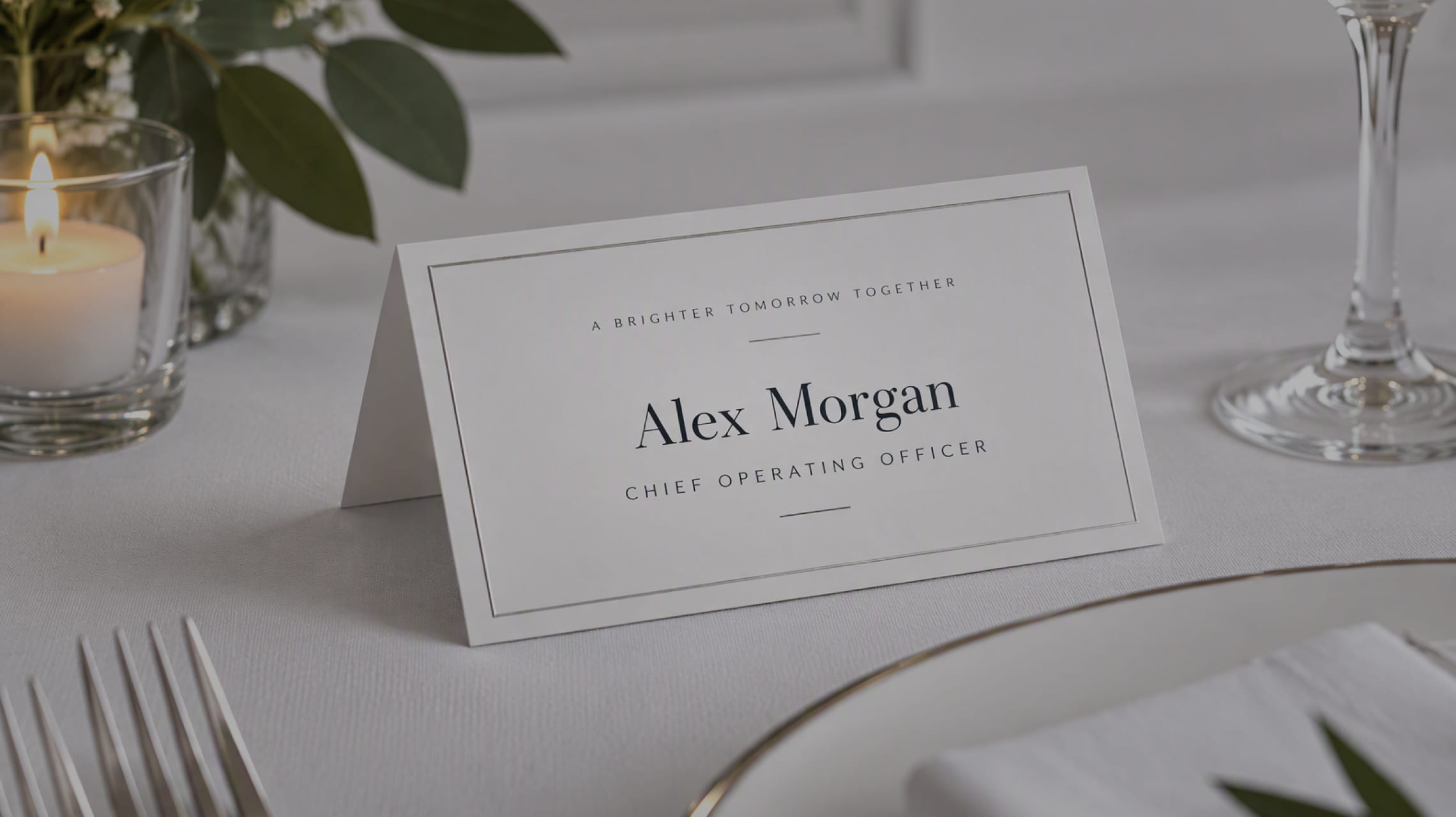 Place Card Template Generator For Creating Unique Event Cards