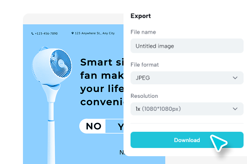 Incorporate answer options and export