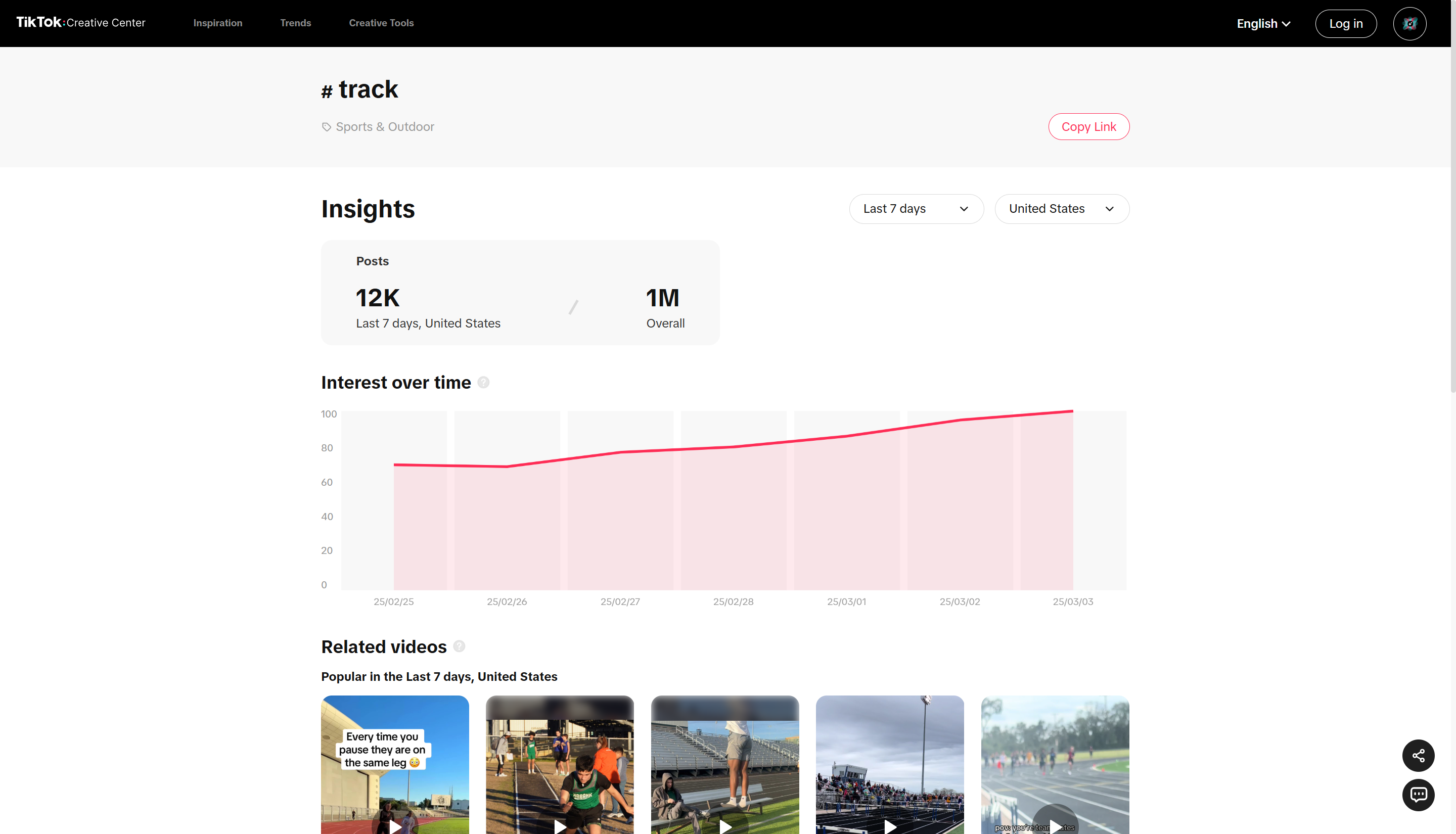 เครื่องมือวิเคราะห์แฮชแท็ก TikTok: การวิเคราะห์ TikTok (ในตัว)