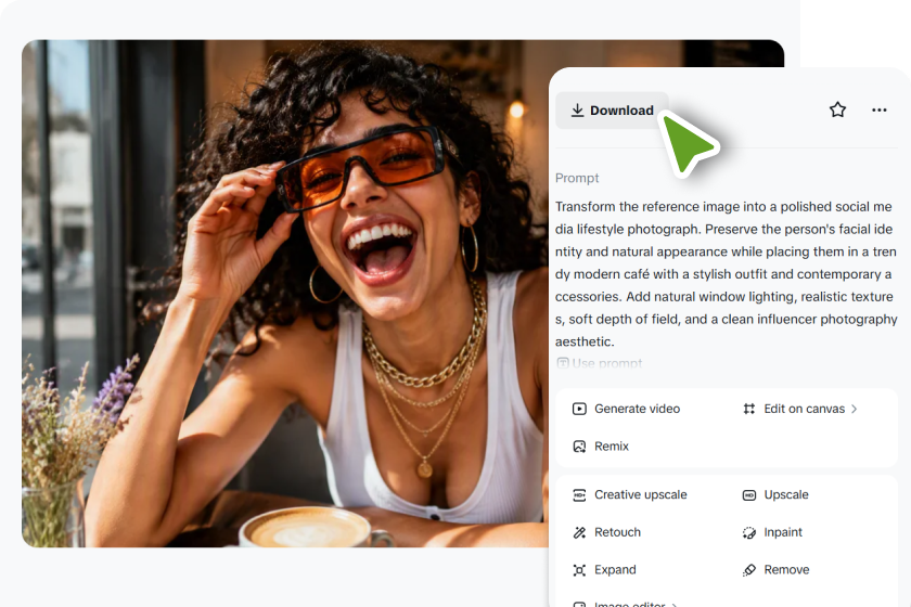 Refine and download