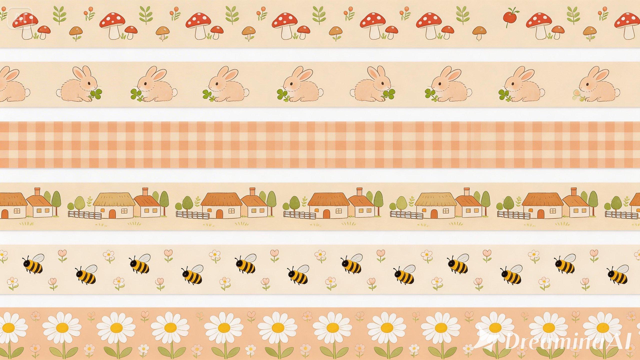 Set di nastri in cotone