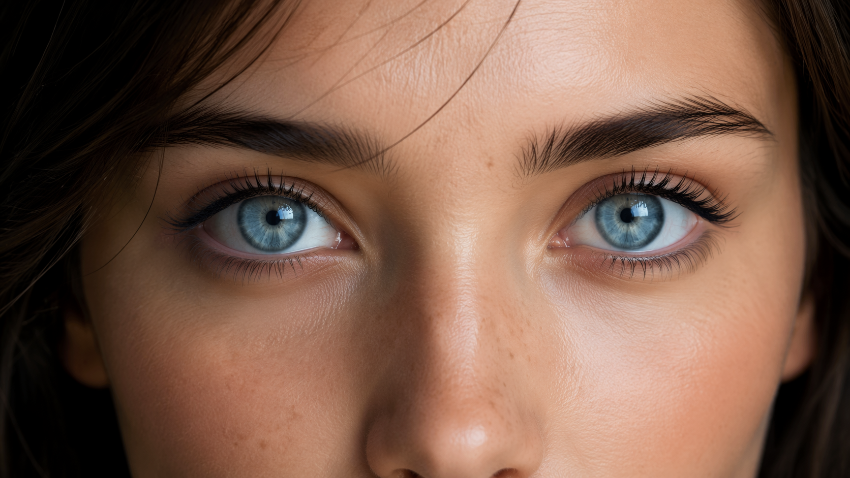 Dreamina oogkleurtest: Ocean blue iris preview