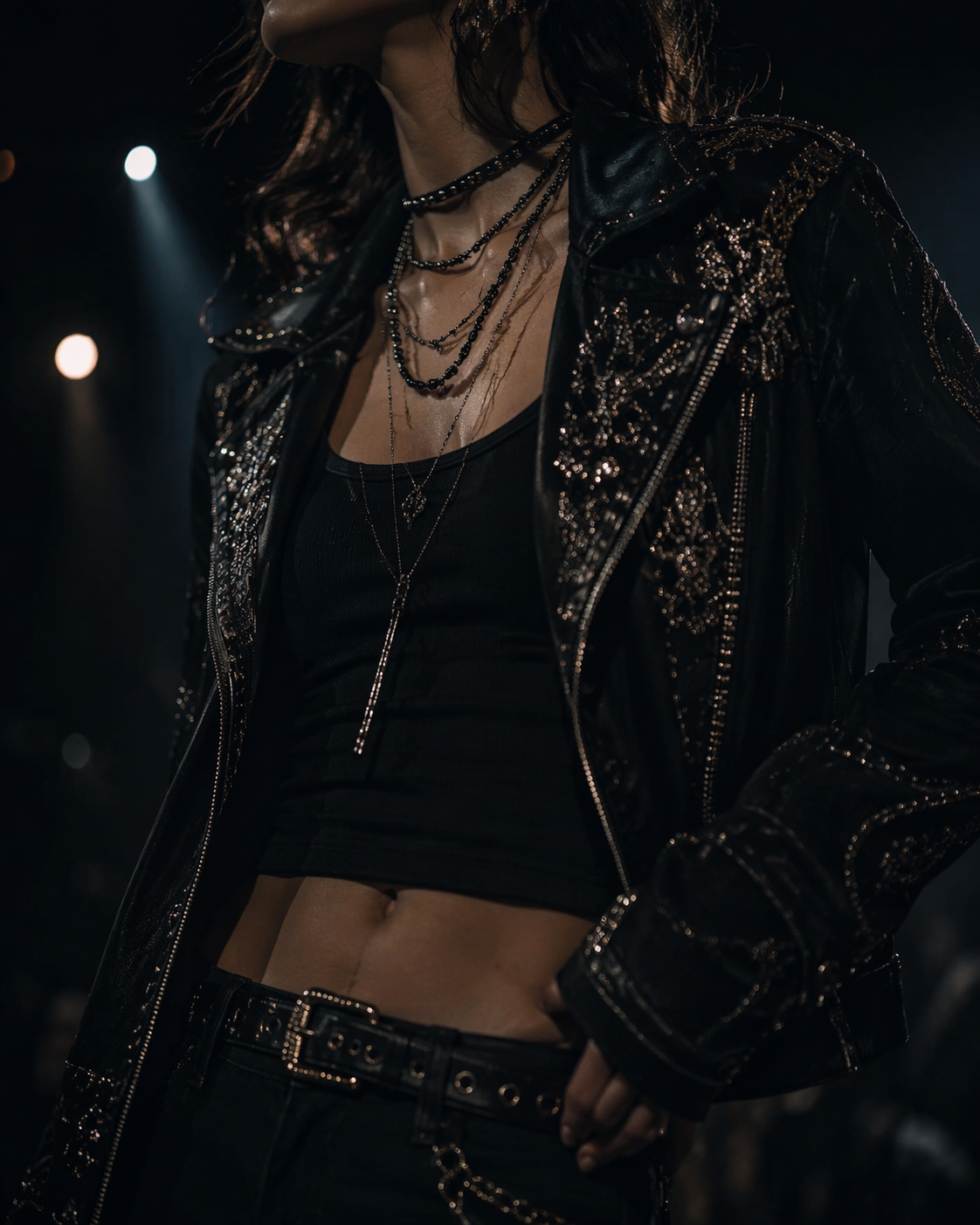 Dreamina concert outfit try on prompt example 4: Venue-Ready Portrait