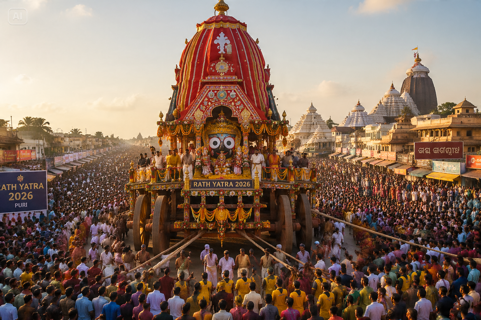 Rath Yatra AI Photo Prompt