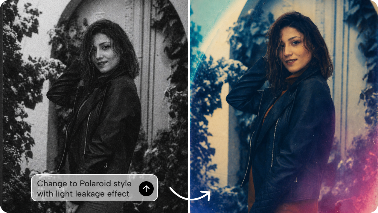 Rafinați și lustruiți Polaroid cu mai multe instrumente de editare AI