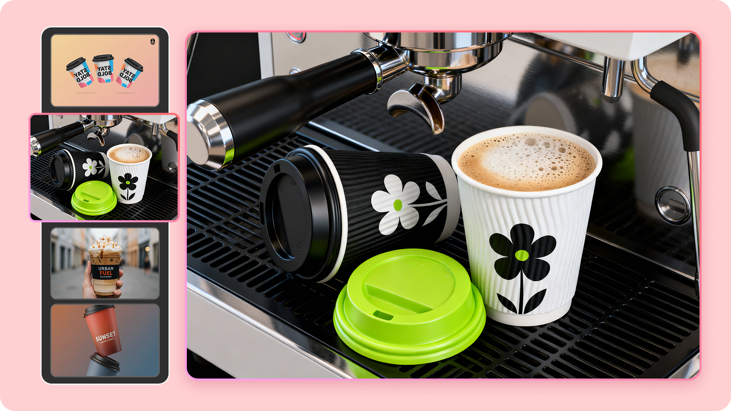 Wie man ein Kaffeetassen-Mockup herstellt: 3 Methoden für die Bedürfnisse jedes Designers