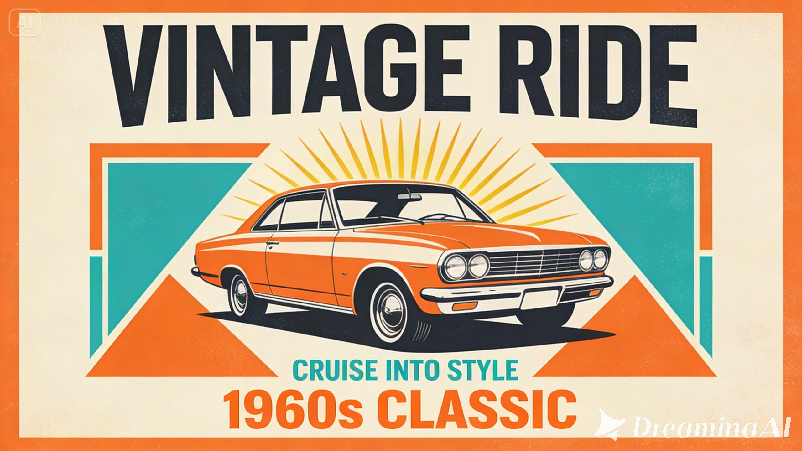 retro pop art poster