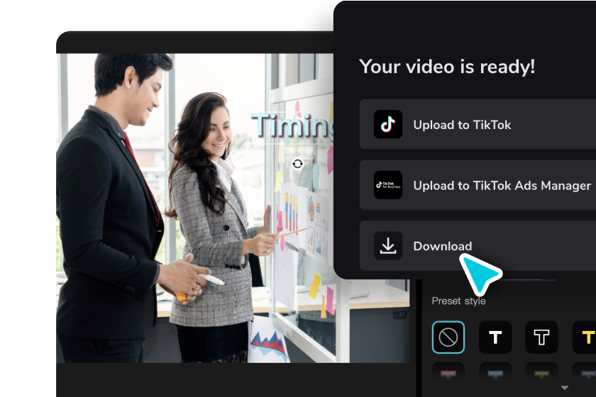 Sesuaikan video Anda