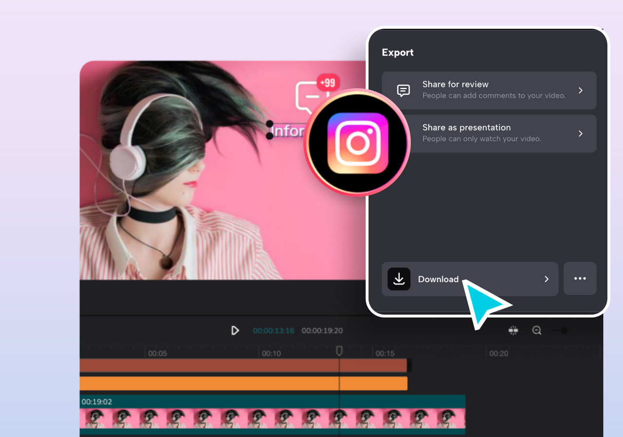 Instagramの投稿をエクスポートする