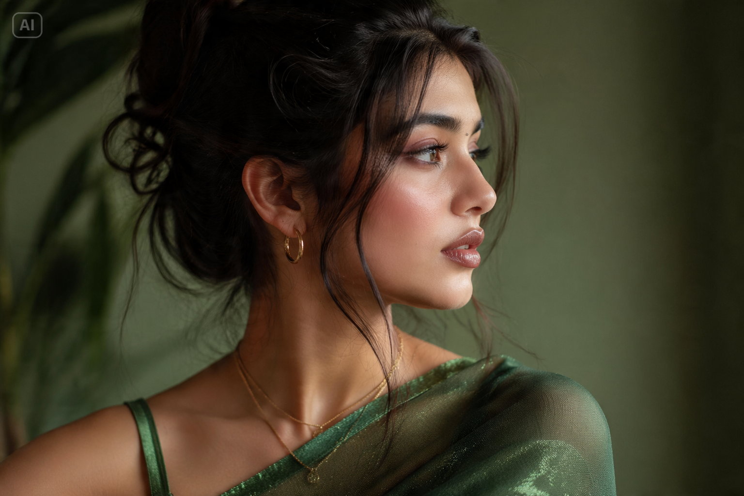 Seen Girl Saree Photos