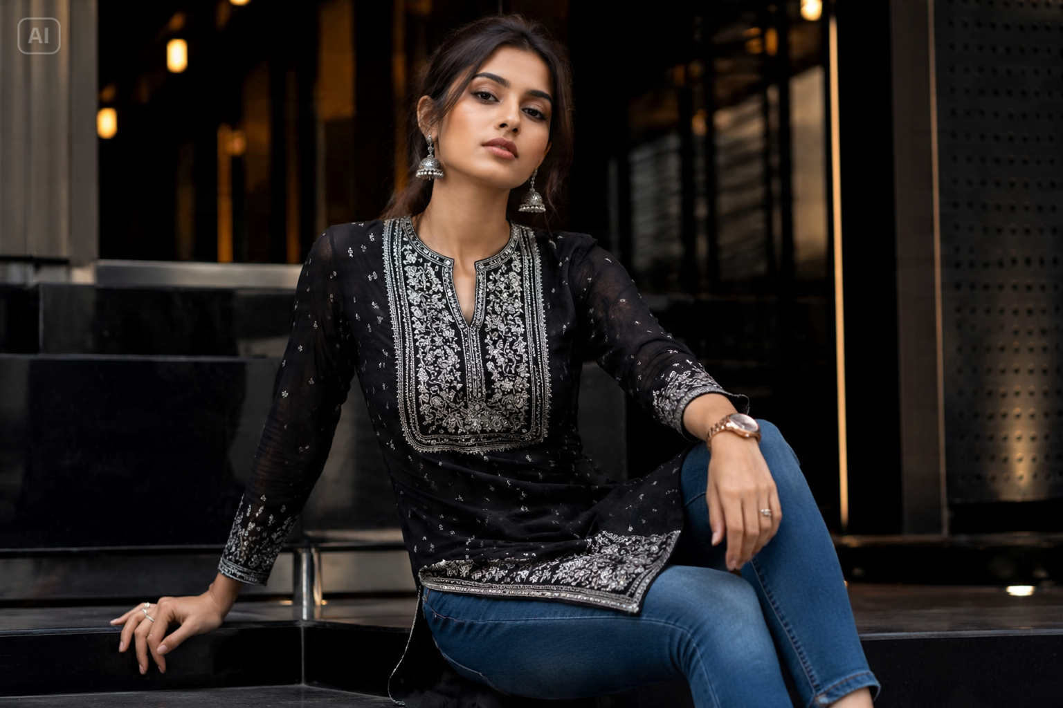 Prompt visto menina kurti benefícios