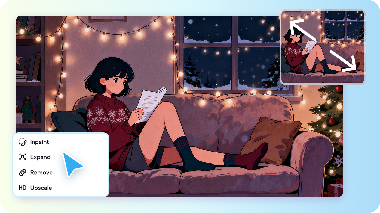 I-customize ang mga lofi artwork gamit ang mga AI-powered na editor.