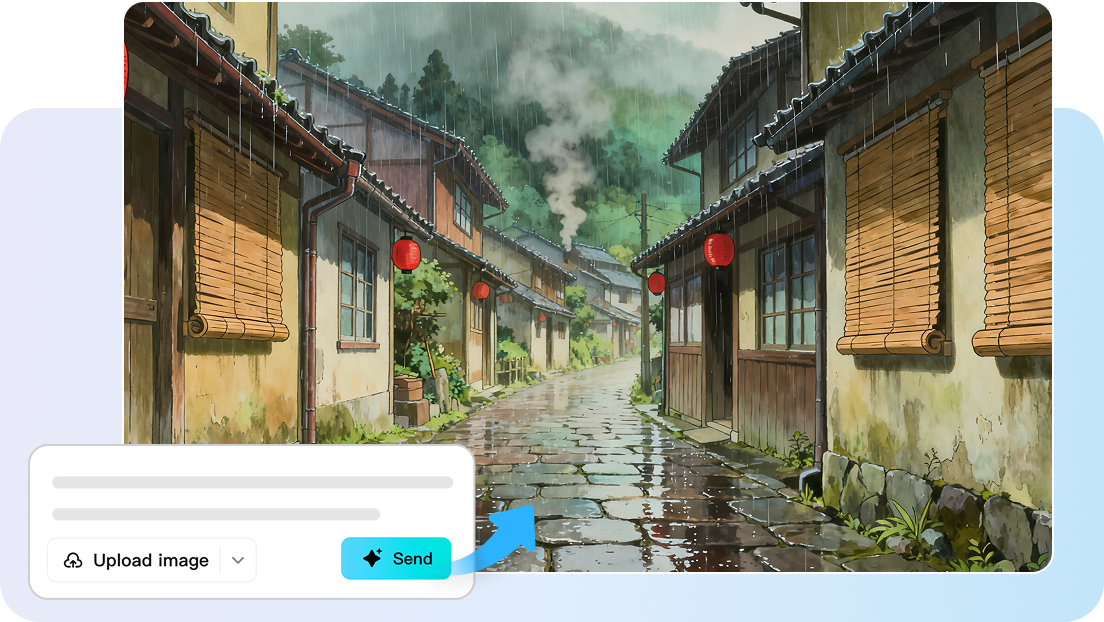 Lumikha ng sining na may istilong Ghibli mula sa mga text prompt.