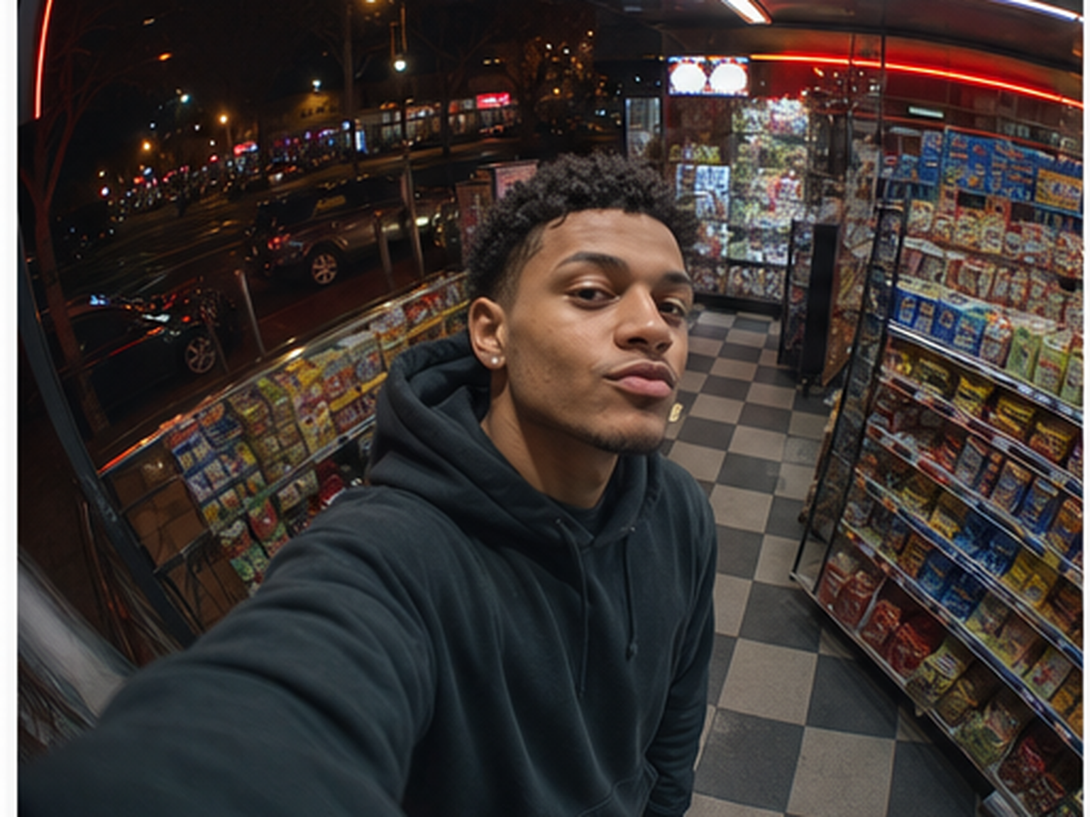 Frozen aisle flash