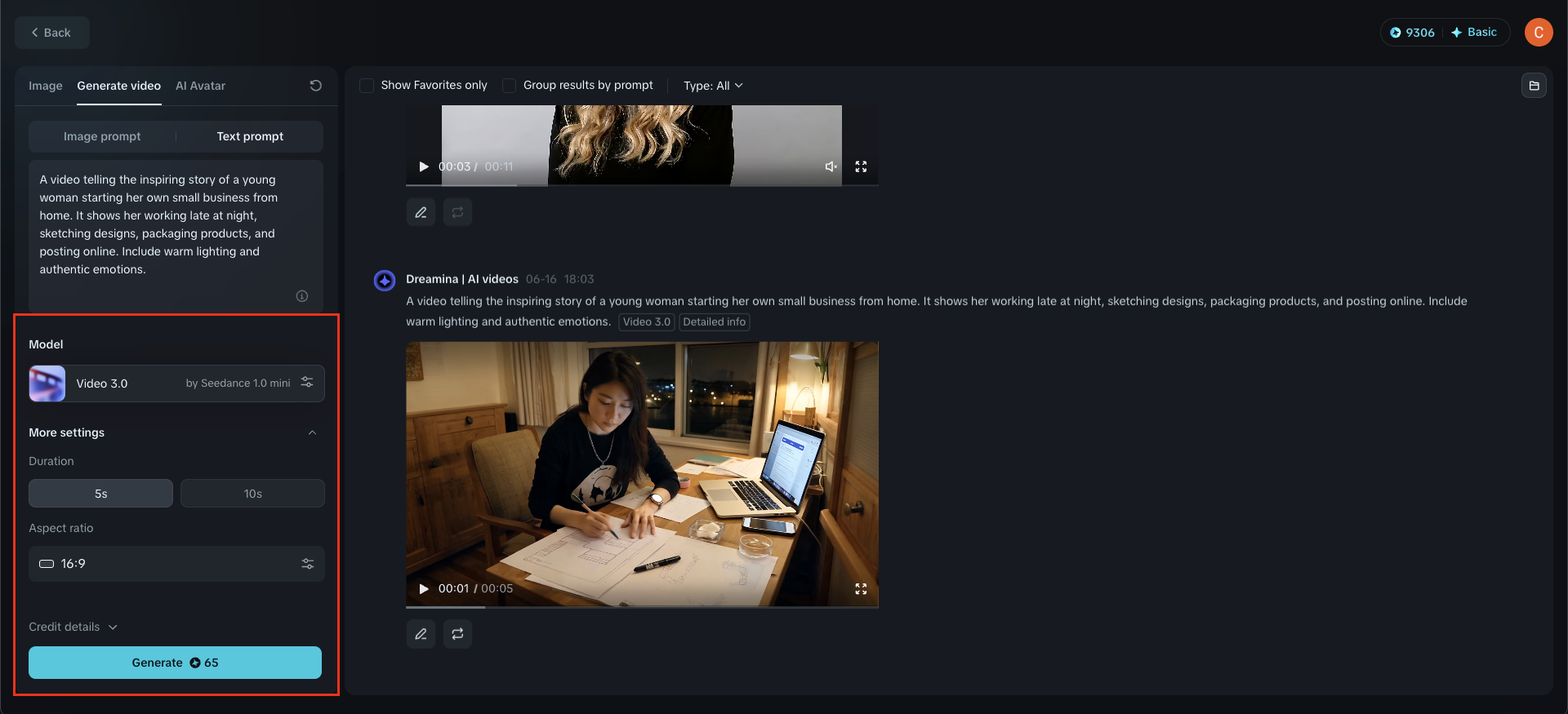 miglior generatore di script ai video
