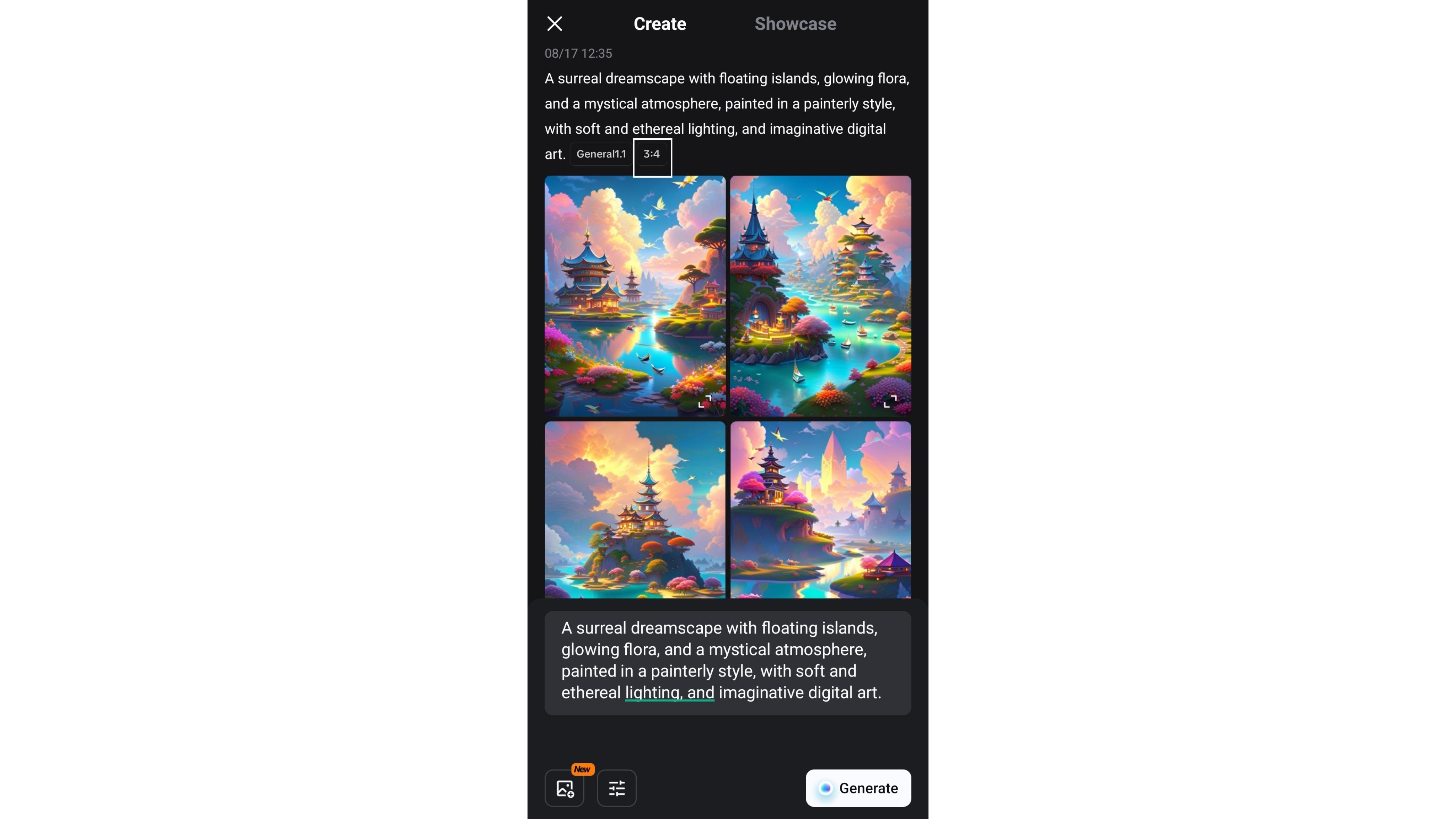 AI image generator free app — Karya Seni Digital Pribadi