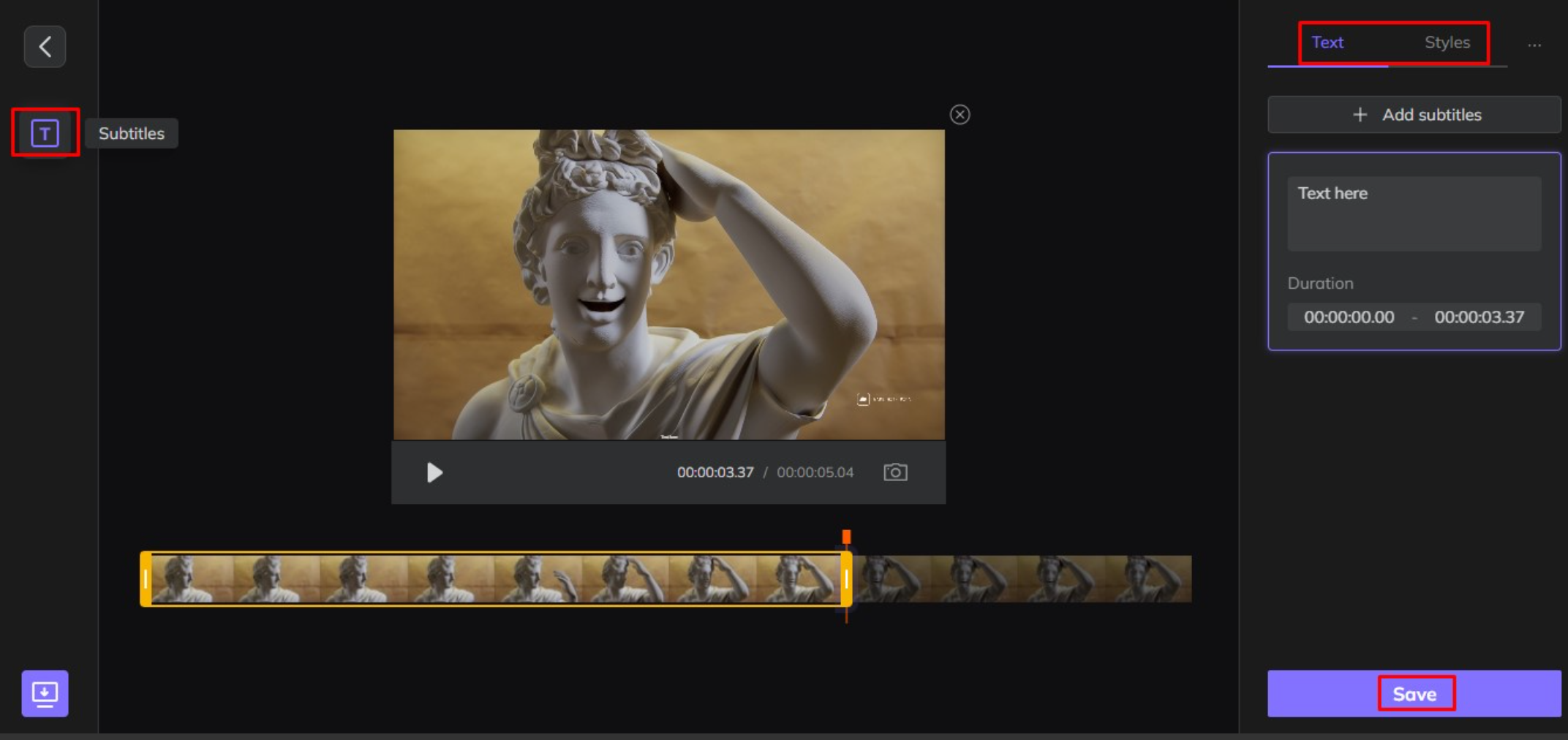 Edytuj swój film w edytorze wideo HitPaw