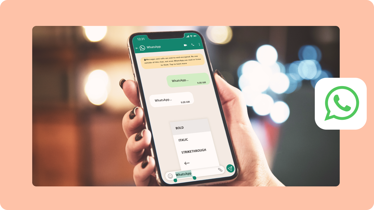 마스터 WhatsApp 텍스트 형식: 쉬운 팁 및 트릭 