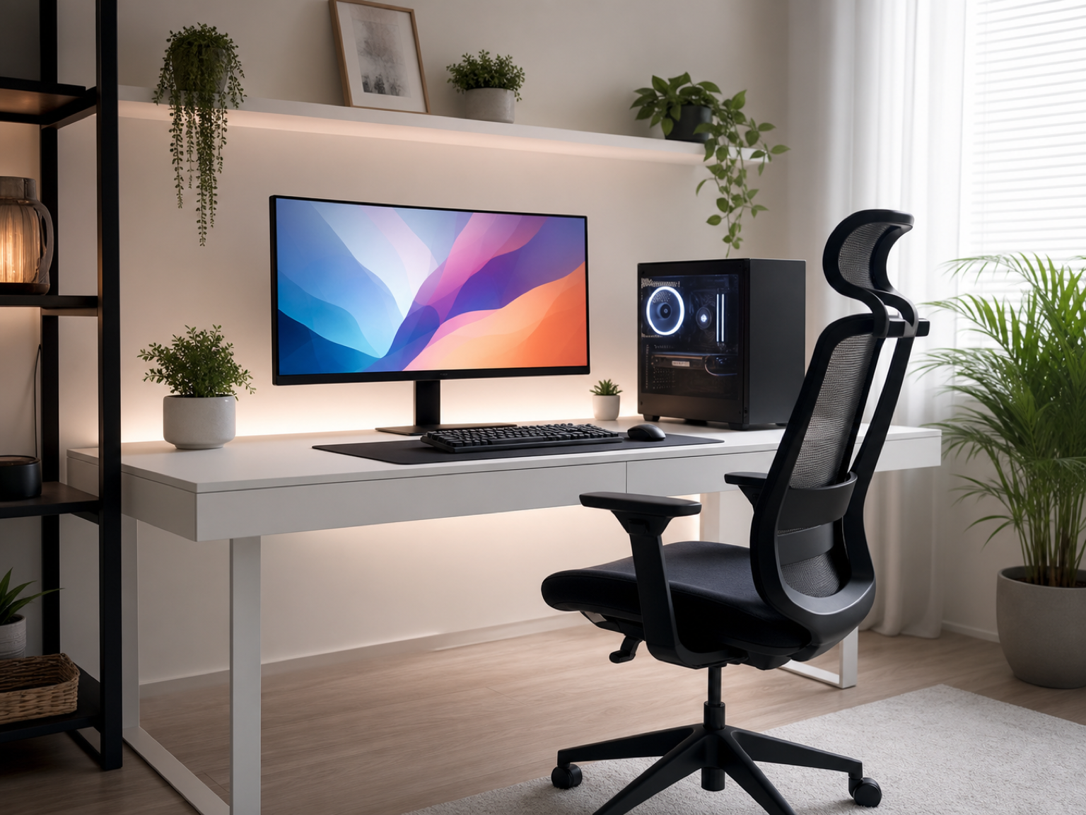 Configurazione bianca minima
