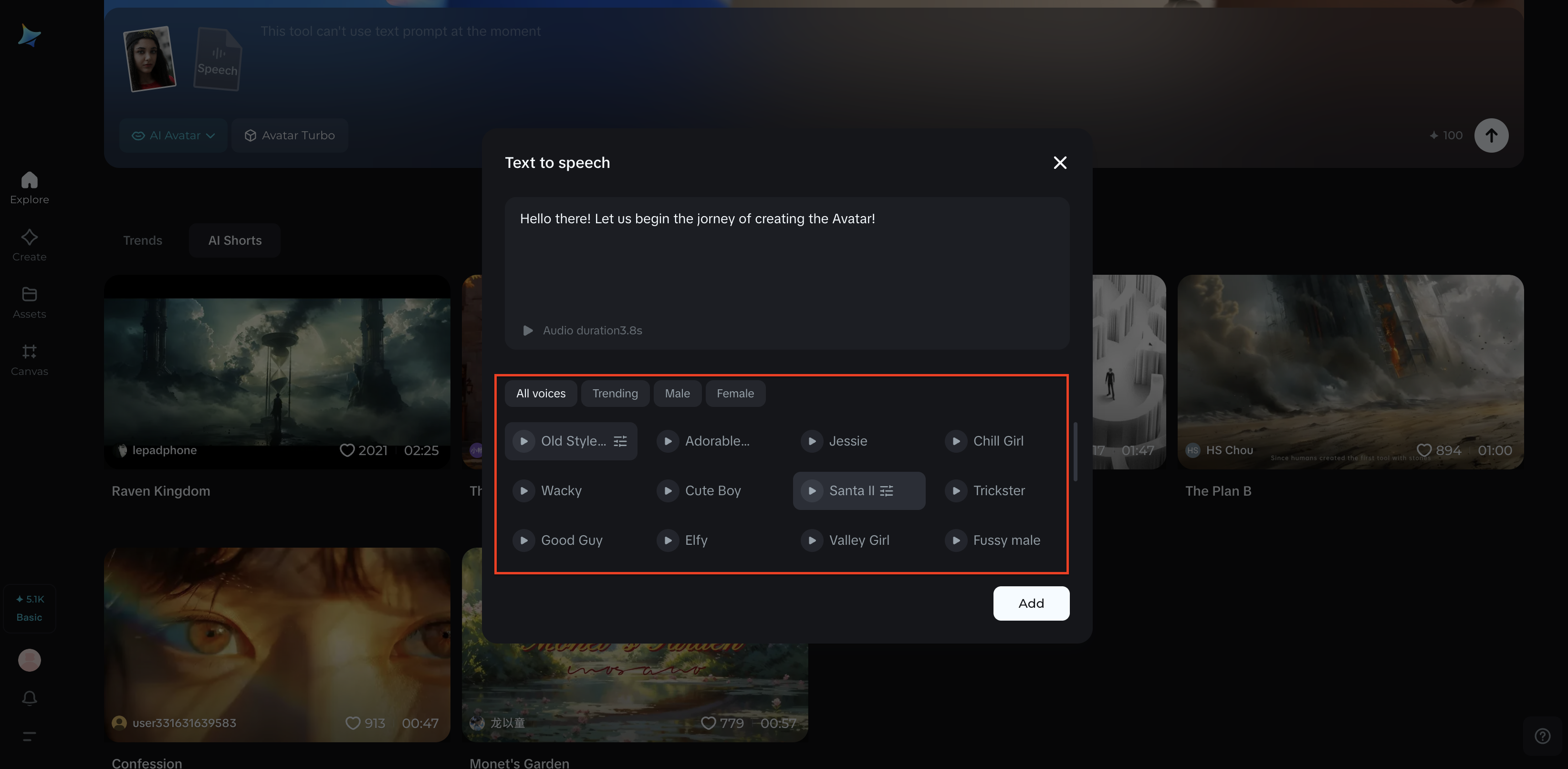 AI voices