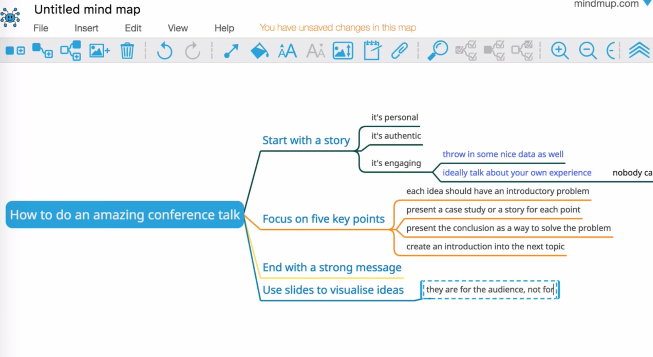 MindMup: Mind-Map-Generator
