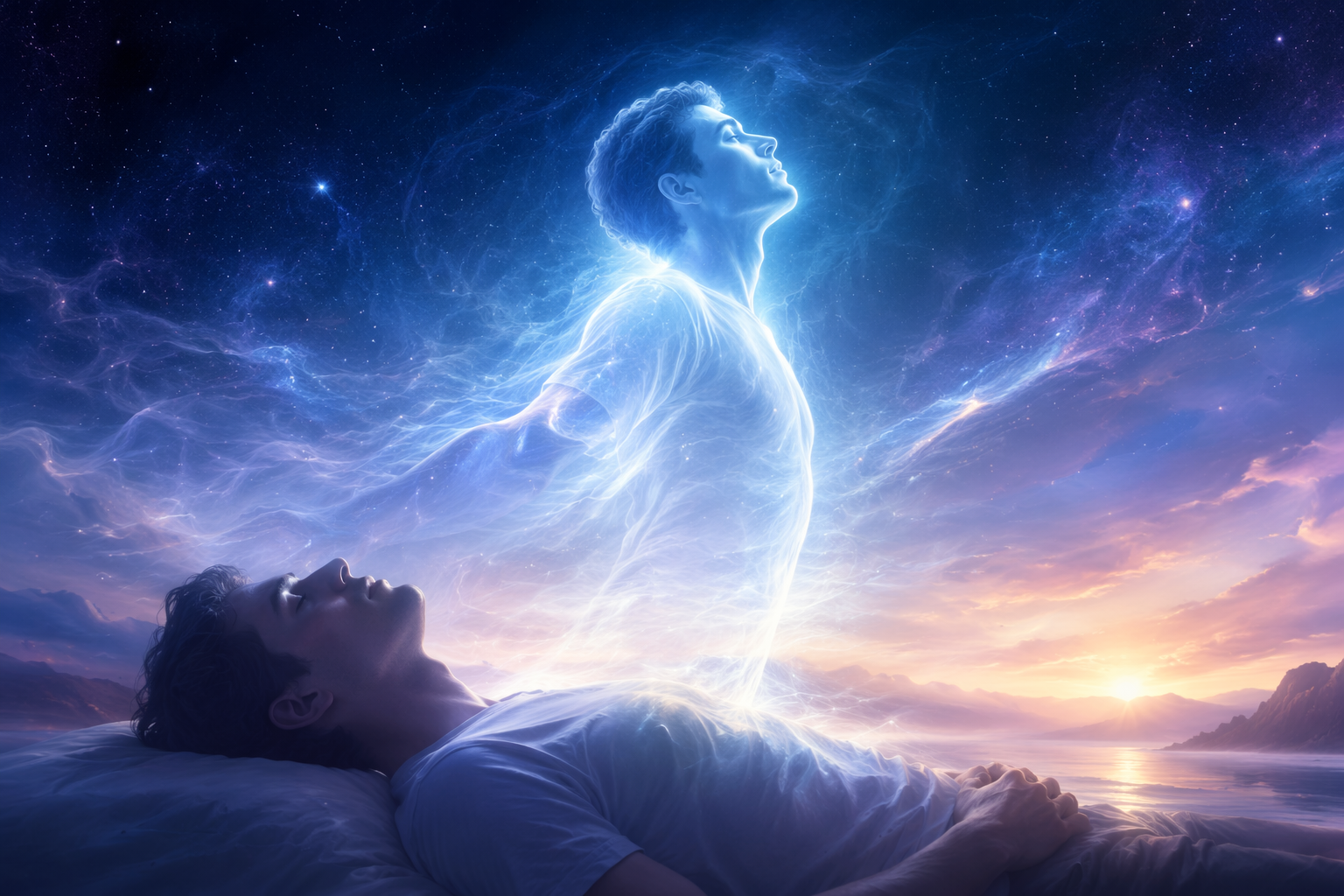 Dreamina soul coming out of body hero image