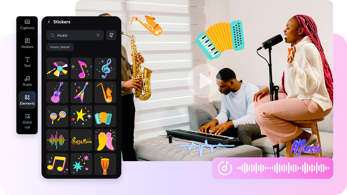 Free Music Visualizer Online: Create Funky Music Visuals in Seconds
