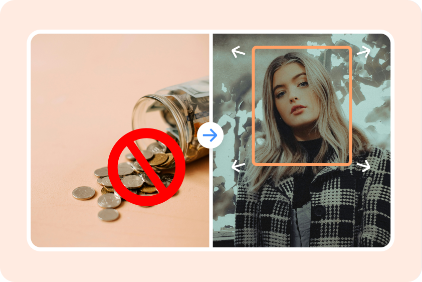 AI expande imagens