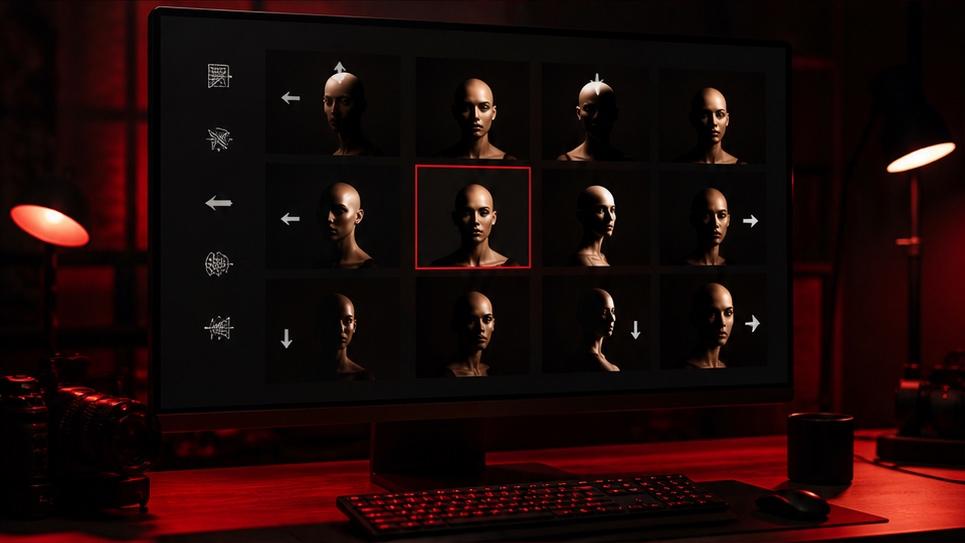 crimson visual identity prompt design visual