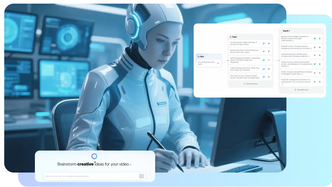 avatar falando com ia